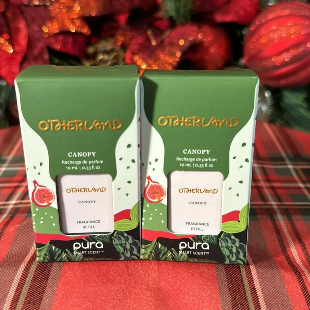 Otherland Canopy 2 Pack of Pura Diffuser Refills | California Fig, Ivy Greens,